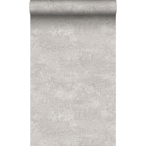 papier peint imitation pierre gris clair  - Origin Wallcoverings