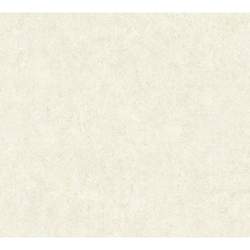 Papier peint uni crème blanc Papier peint mural en béton clair idéal pour chambre et salon Papier peint mural moderne en béton