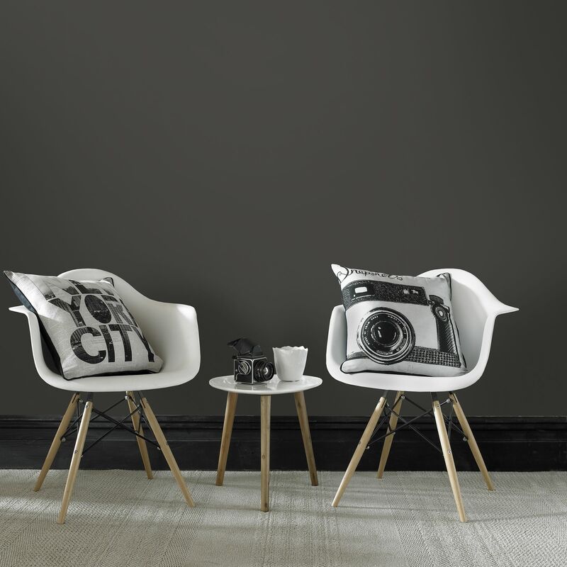 Papier peint intissé Lynn Uni 1005 x 52cm Gris