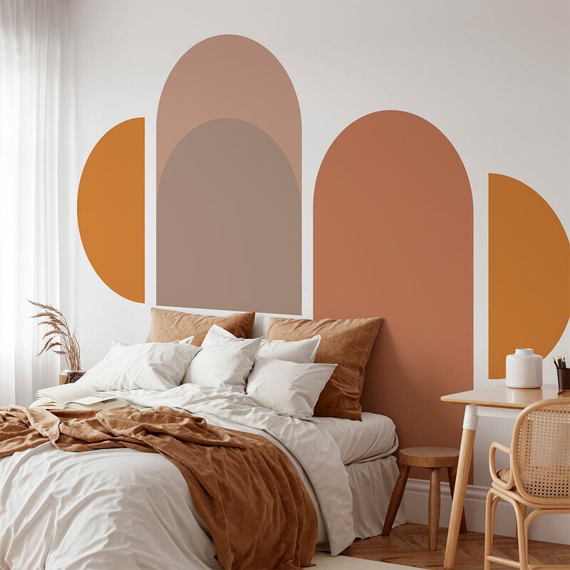 Papier peint intissé pré-encollé fresques géantes - arches africains - 125x60cm