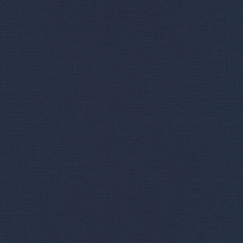 Papier peint uni bleu nuit Papier peint non-tissé bleu foncé pour salon et chambre Papier peint mural bleu