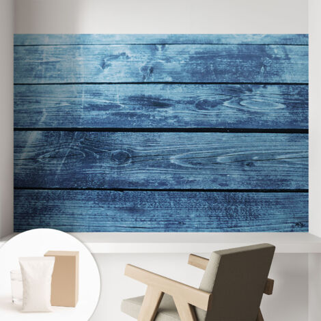 Papier peint intissé à motifs décoratifs pour salon chambre et bureau Décoration murale élégante avec colle Sol rustique 104x70 cm
