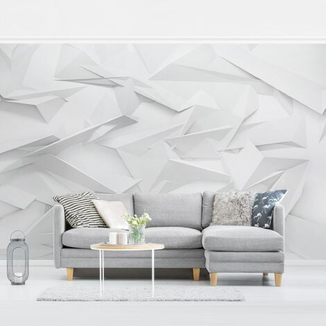 Papier peint intissé - Abstract 3D Optics - Mural Format Paysage Dimension HxL: 290cm x 432cm