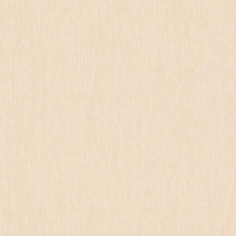 Papier peint intissé beige Tapisserie structurée en fourrure Papier peint tendance style scandinave idéal pour cuisine
