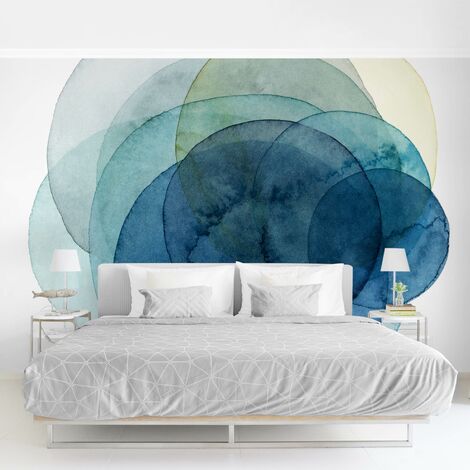 Papier peint intissé - Big Bang - Blue - Mural Format Paysage