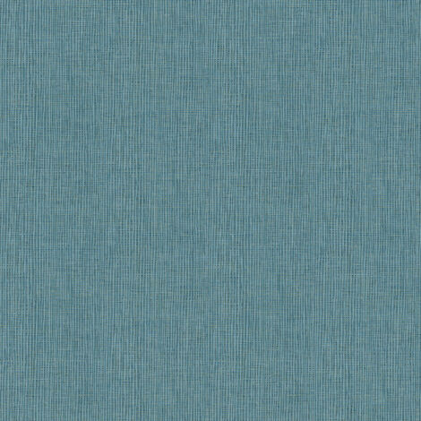 Papier peint intissé bleu pour salon moderne Tapisserie bleu effet textile Papier peint bleu facile à poser idéal entrée