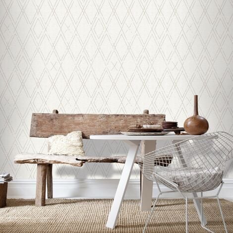 Papier peint intissé Ethnic Berber 1005 x 52cm Beige