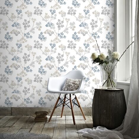 Papier peint intissé Fleur Bailey 1005 x 52cm