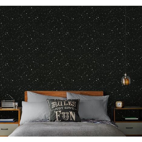 SUPERFRESCO EASY Papier peint intissé Galaxie 1005 x 52cm Noir