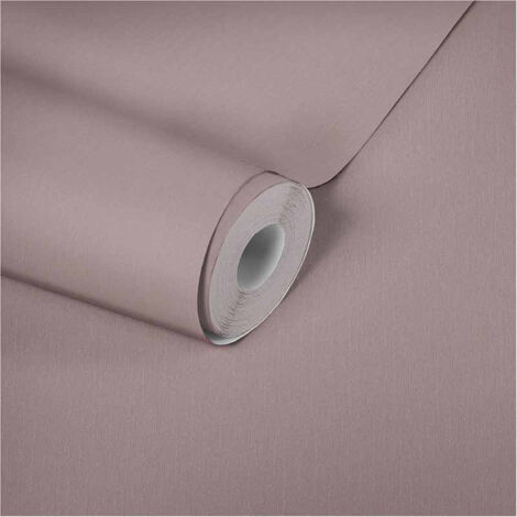 Papier peint intissé gris violet taupe pour chambre adulte Tapisserie unie parfaite pour salon Papiers peints intissés pour couloir
