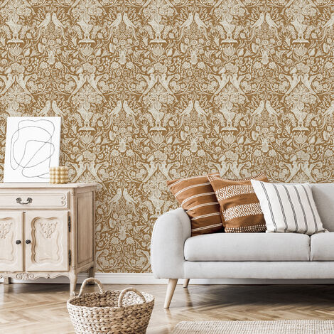 Papier peint intissé Miracle 1005 x 52cm Ocre