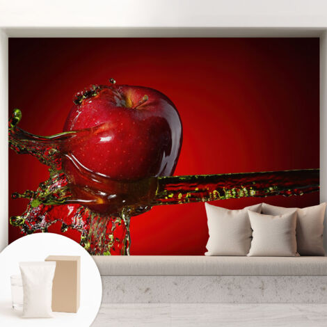 Papier peint intissé mural avec imprimé pour décoration pour salon pour chambre à coucher pour entrée Énergie luxuriante 208x146 cm