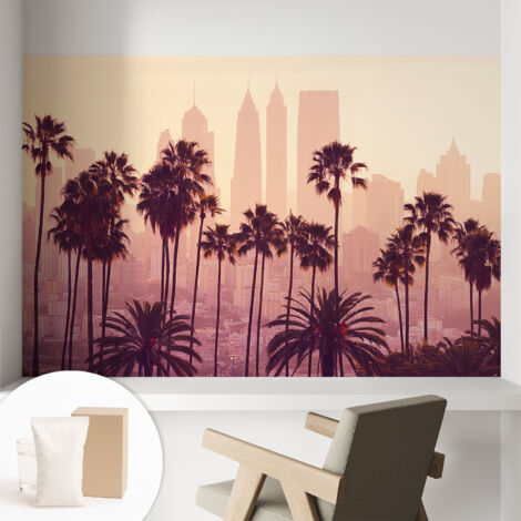 Papier peint intissé mural avec imprimé pour décoration pour salon pour chambre à coucher pour entrée Harmonie occidentale 104x70 cm