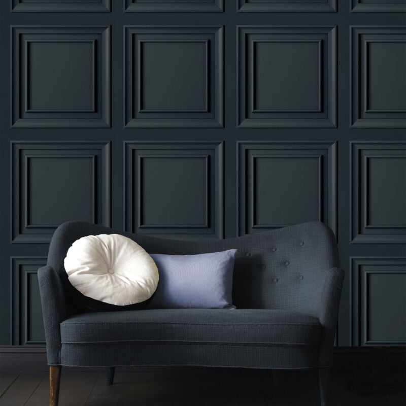 Papier peint intissé Panneaux 1005 x 52cm Bleu