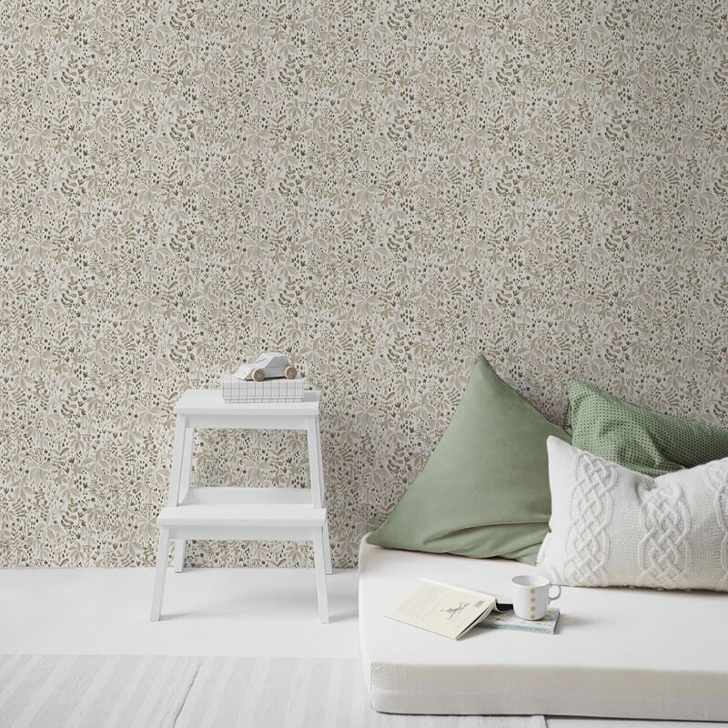 Papier peint intissé Penney vintage 1005 x 52cm Sable