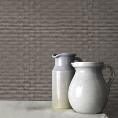 Papier peint intissé Twill 1005 x 52cm Marron