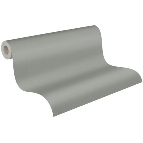 Papier peint intissé vert menthe Tapisserie lavable tendance idéal salon Papier peint uni pour chambre et couloir