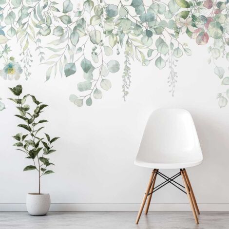 Papier peint jardin bohème papier peint