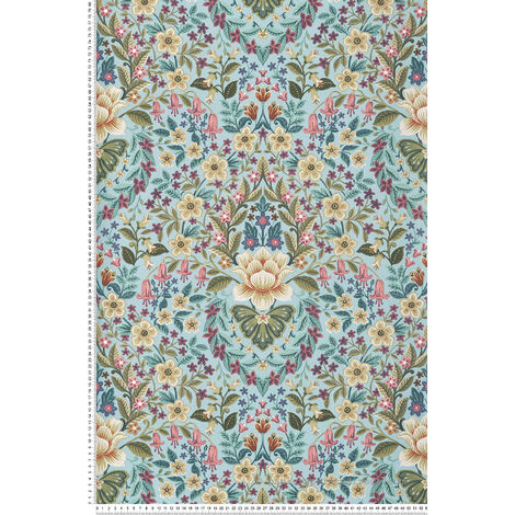 Papier peint Java - MC-J18518 - Les bleus|Multicouleurs