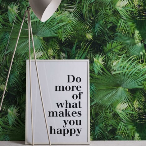Papier peint Jungle Palm Vert 10mx 0.53 m