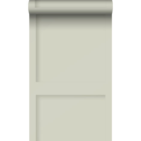 papier peint lambris gris chaud  - Origin Wallcoverings