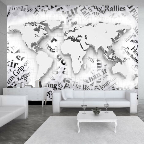 Papier peint le monde des journaux