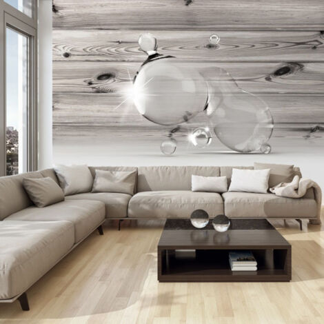 Papier Peint "Light in Drops of Water" 175 x 250 cm