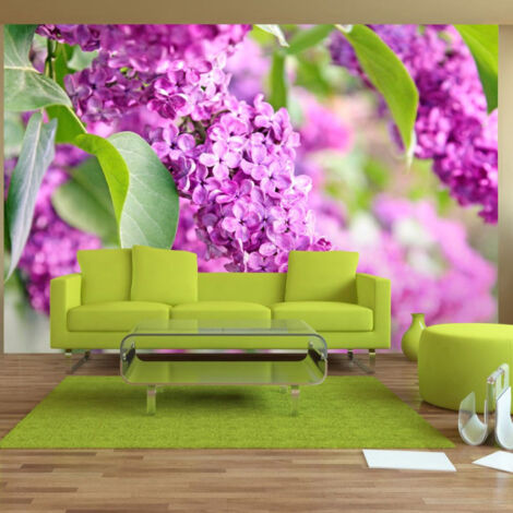 Papier Peint "Lilac Flowers" 210 x 300 cm