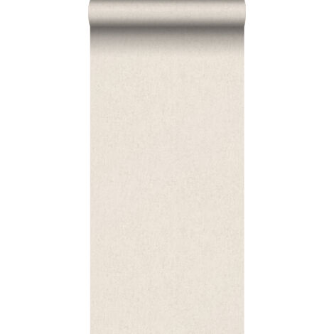 papier peint lin beige crème clair  - Sanders & Sanders