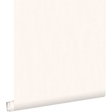 papier peint lin beige  - ESTAhome