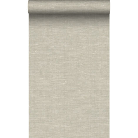 papier peint lin beige  - Origin Wallcoverings