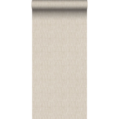 papier peint lin beige  - Sanders & Sanders
