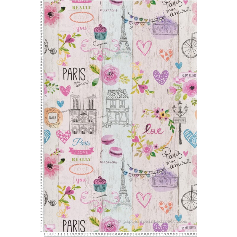 Papier peint Les Aventures - LTC-51164903