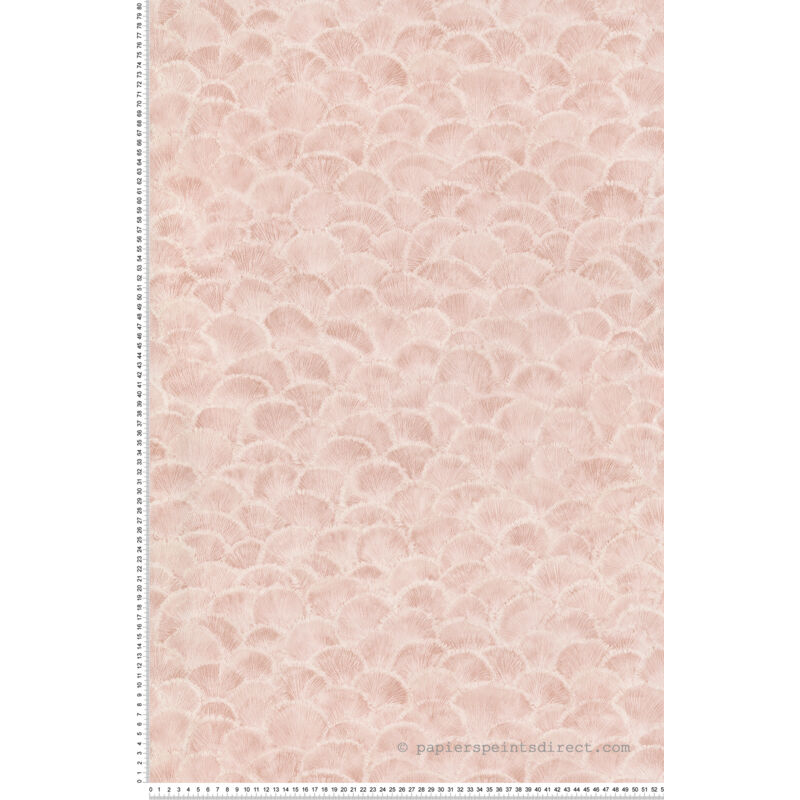 Papier peint lutece coraux Rose Clair 10.03x0.53