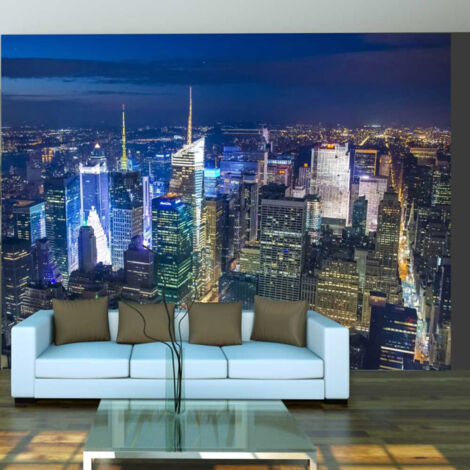 Papier Peint "Manhattan Nuit" 270 x 350 cm