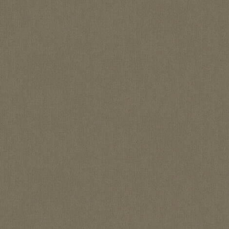 Papier peint marron gris effet textile pour cuisine Tapisserie unie moderne lavable Papiers peints tendances intissés idéal pour couloir