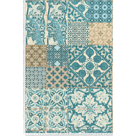 Papier peint Metropolitan Stories - SP14677 - Les verts|Les bleus|Les bleu canard