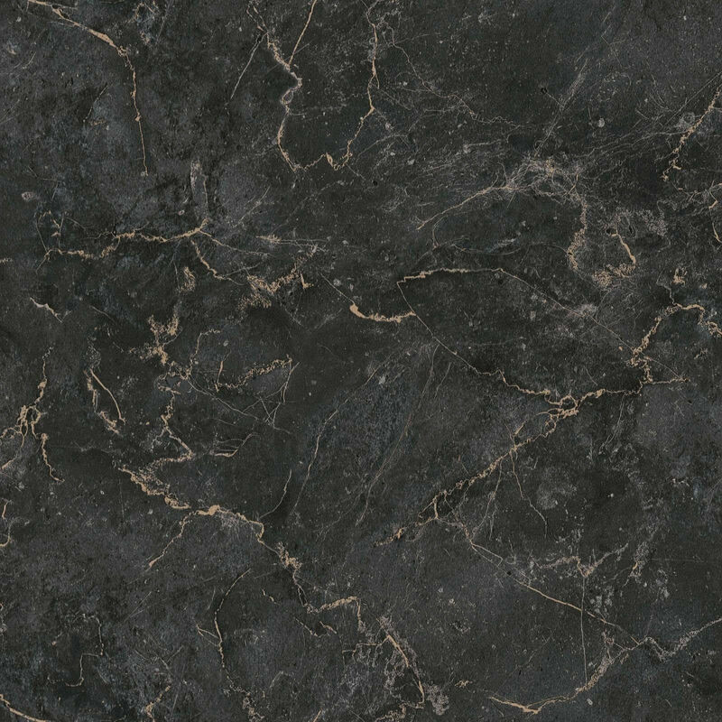 Papier peint marbré noir Papier peint effet marbre 3D Papier peint intissé Idéal pour couloir