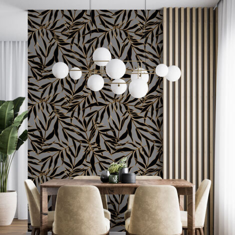 Papier peint - Motif botanique - 1 LÉ de 60x260 cm - Surface L 60 x H 260 cm