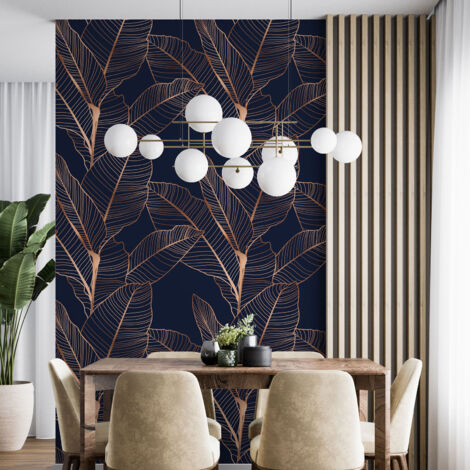 Papier peint - Motif botanique - 1 LÉ de 60x260 cm - Surface L 60 x H 260 cm