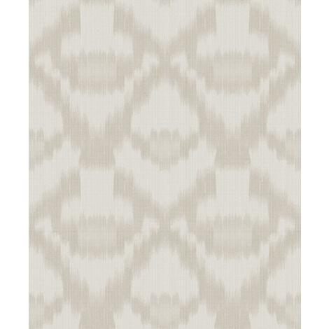 papier peint motif ethnique beige  - Sanders & Sanders