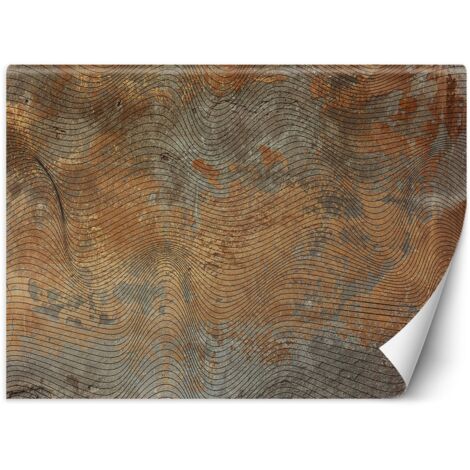 Papier peint Mur en béton Structure or 450x315