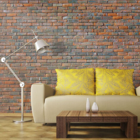 Papier Peint "Mur en Briques" 193 x 250 cm