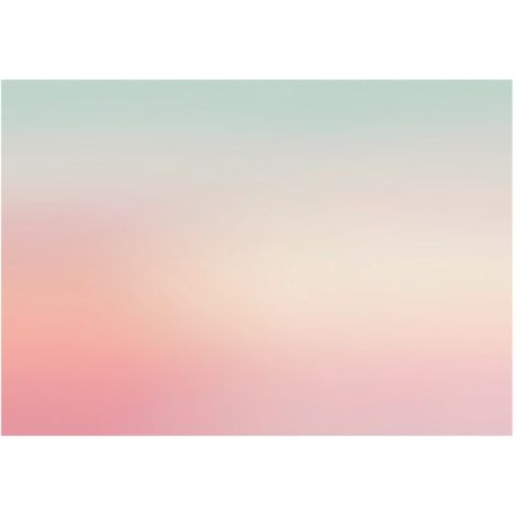 Papier peint mural dégradé pastel fille enfant intissé grand format design intérieur chambre enfant pas cher 150x105 cm