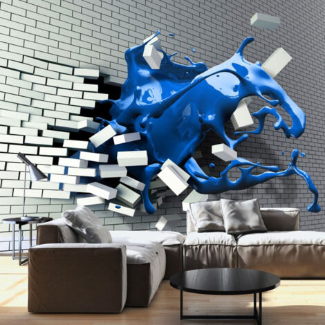 Papier Peint "Muse de Sapphire" 245 x 350 cm