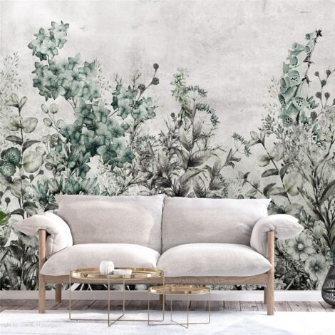 Papier peint Mystère des herbes - 250 x 175 cm