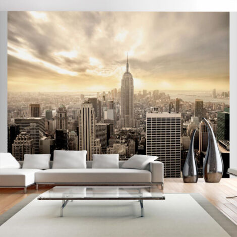Papier Peint "New York Manhattan à l'Aube" 154 x 200 cm