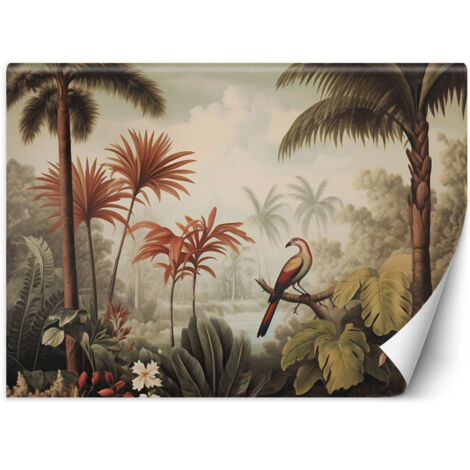 Papier peint Oiseau tropical dans la jungle 400x280