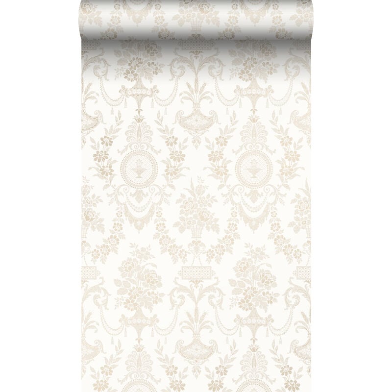 Origin - papier peint ornement blanc Wallcoverings