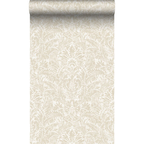 papier peint ornement beige  - Origin Wallcoverings